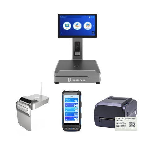 Inventory management hardware with SciStation, SciLock, PDA, and label printer